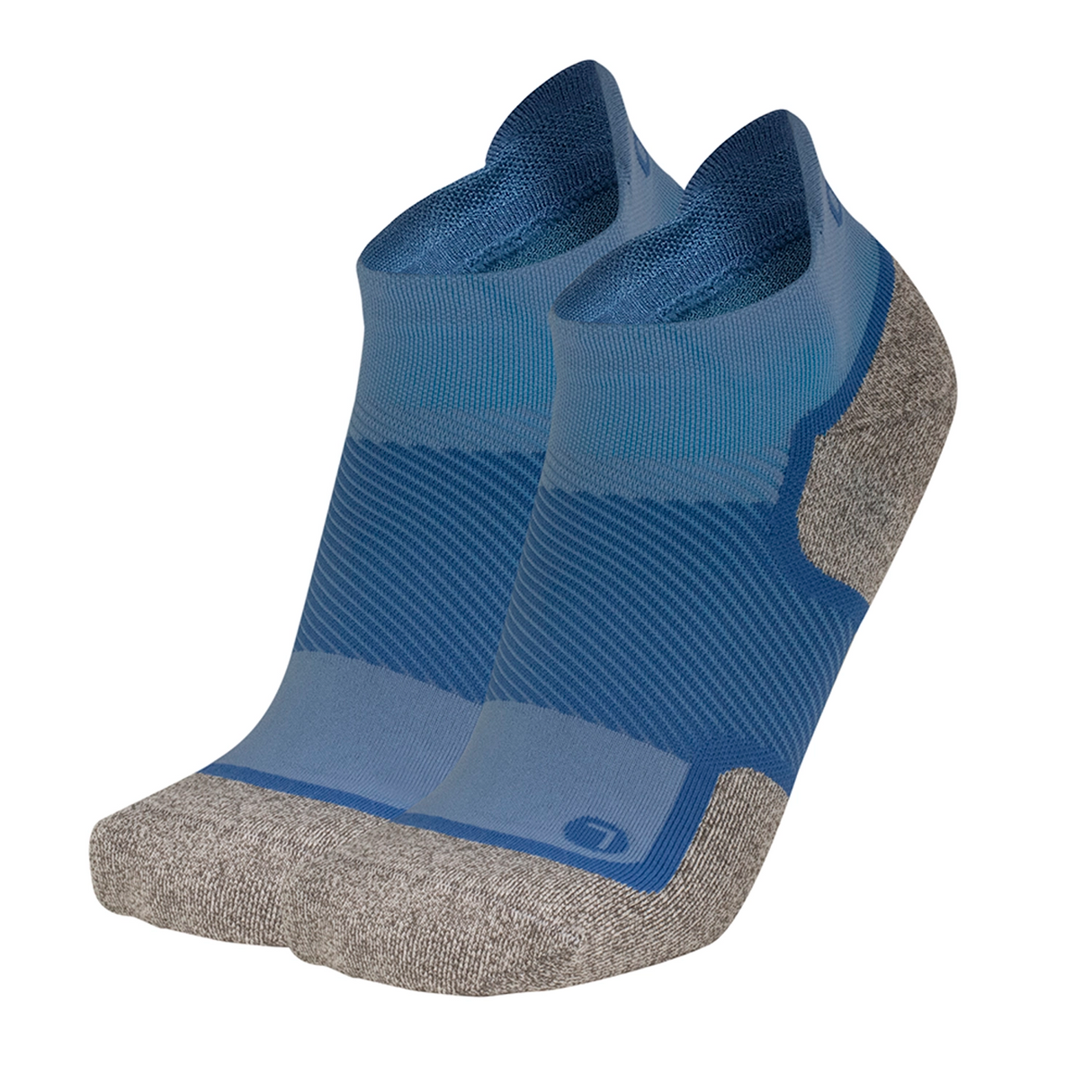 Diabetic and Neuropathy Non-Binding Wellness Socks in Steal Blue