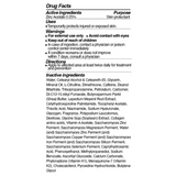 Ingredient list and directions for the K5 Restorative Relief+ Cream