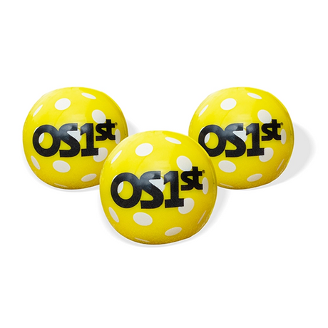 The pickleball OS1st Fresh Snaps deodorizing balls