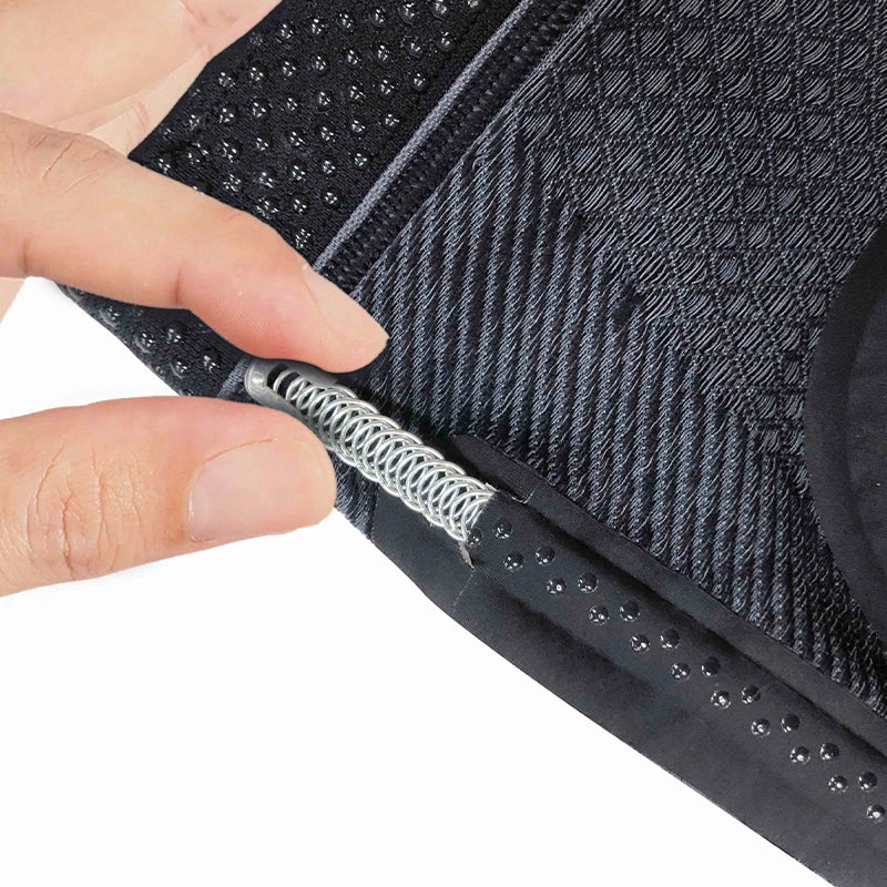 Semi-rigid removable stays on the KS8 Knee Brace