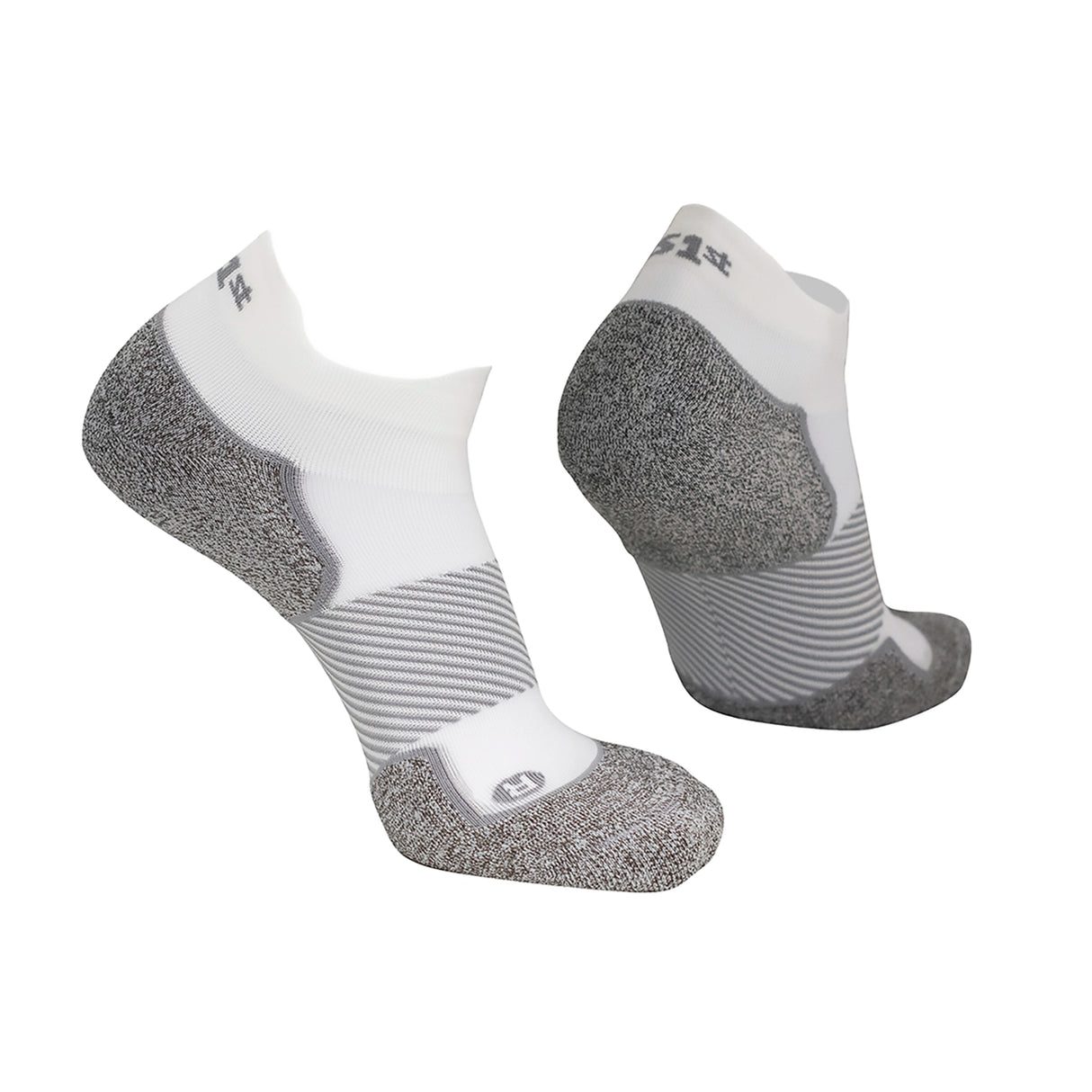 OS1st Pickleball socks in white no show