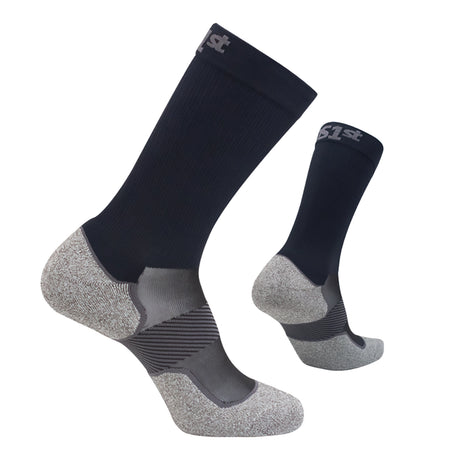 The OS1st Pickleball Crew Socks in Black