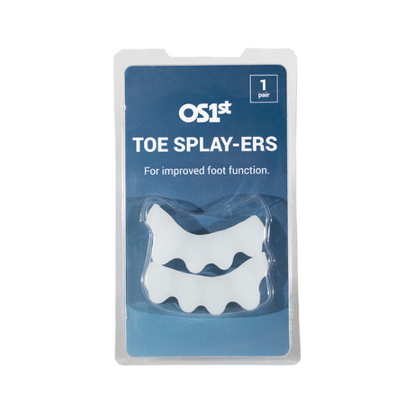 The OS1st Toe Splay-ers shown in their packaging