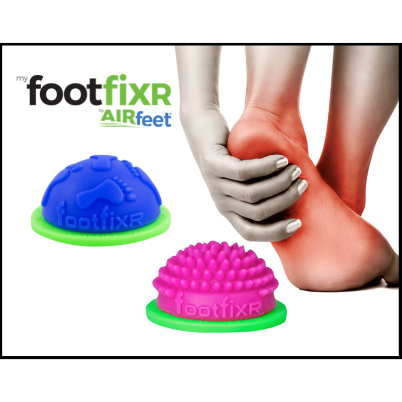 The AIRfeet FootFIXR Smooth and Dimple Domes