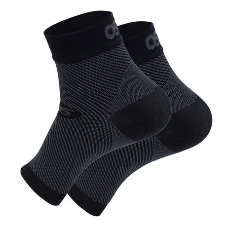 Close up product photo of black Plantar Fasciitis Sleeves