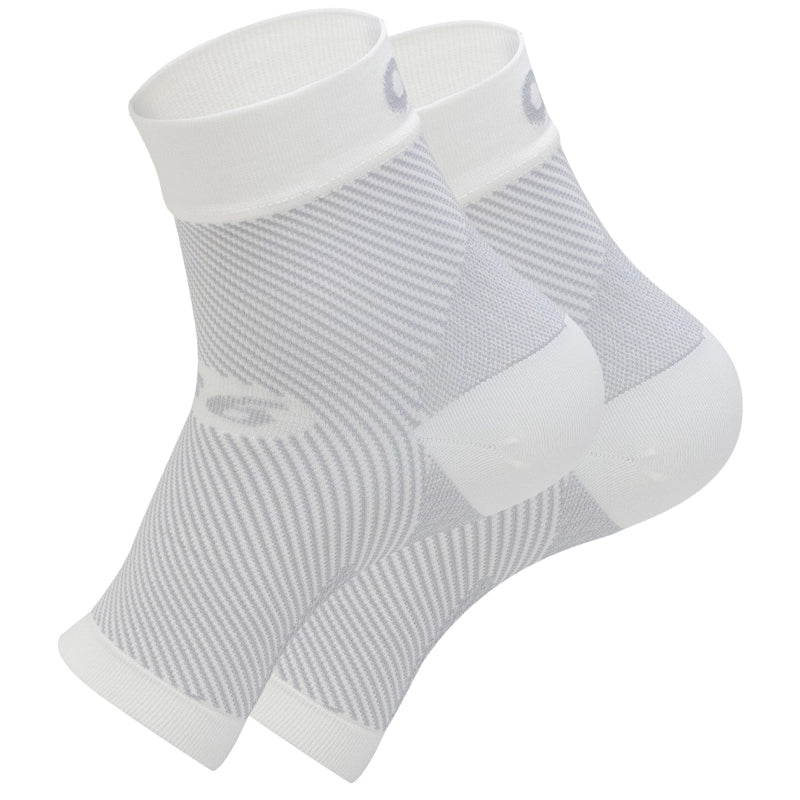 Close up product photo of white Plantar Fasciitis Sleeves