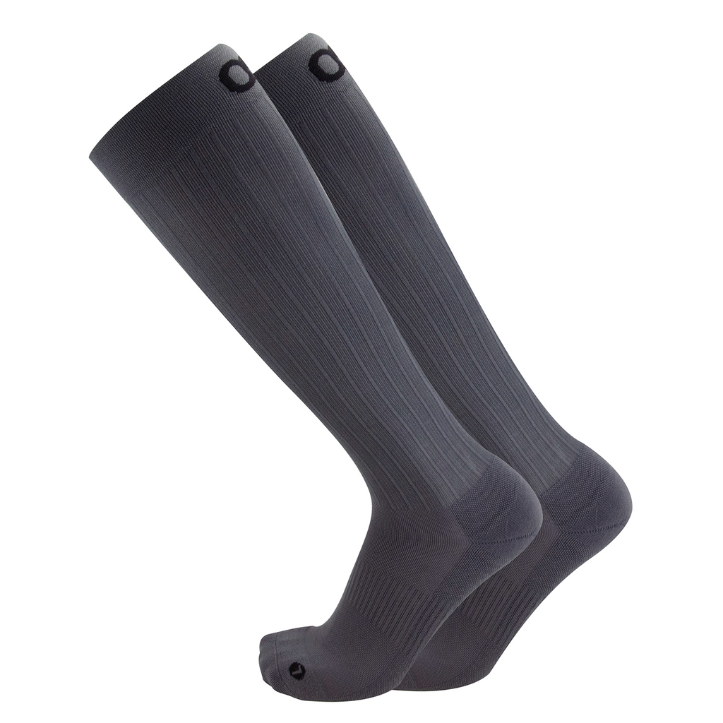 Product image of the Orthosleeve medical-grade compression socks in charcoal