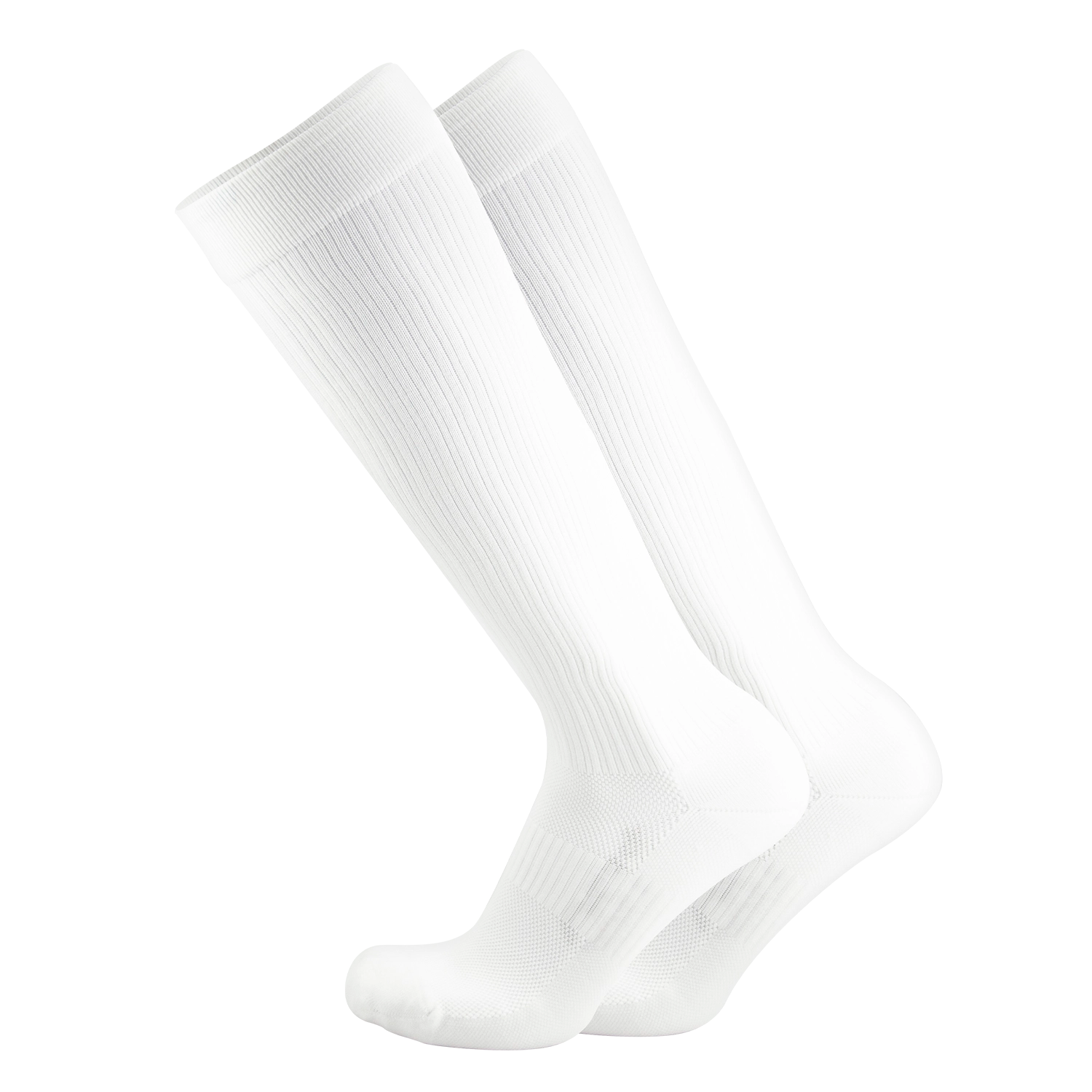 Product image of the Orthosleeve medical-grade compression socks in white
