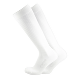 Product image of the Orthosleeve medical-grade compression socks in white