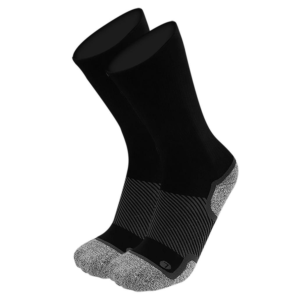 Product image of Wellness Care Diabetic and Neuropathy Non-Binding Wellness Socks in Black Crew