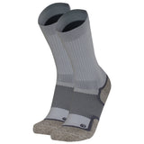 Wellness Care Diabetic and Neuropathy Non-Binding Wellness Socks in Grey Crew