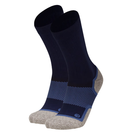 Wellness Care Diabetic and Neuropathy Non-Binding Wellness Socks in Navy Crew